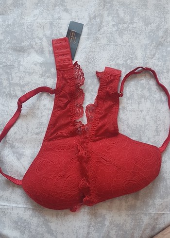 Intimissimi Koyu Kırmızı Bohem Dantelli Sütyen 75B