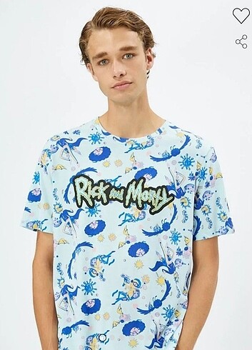 Defacto Koton Rick and Morty Lisanslı T-Shirt