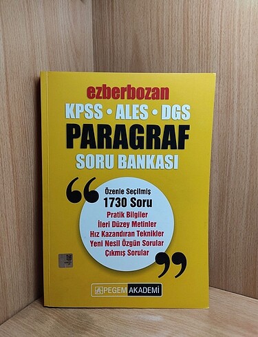 PEGEM KPSS Paragraf Soru Bankası