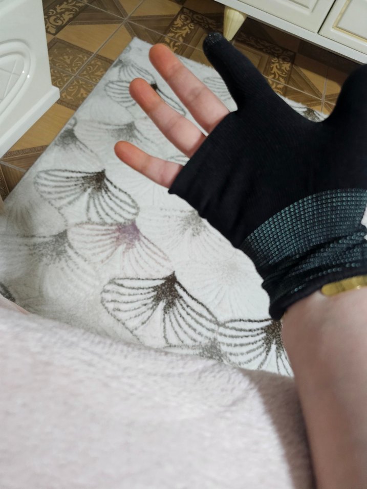 Siyah pupg oyun Eldiveni - Görsel 2