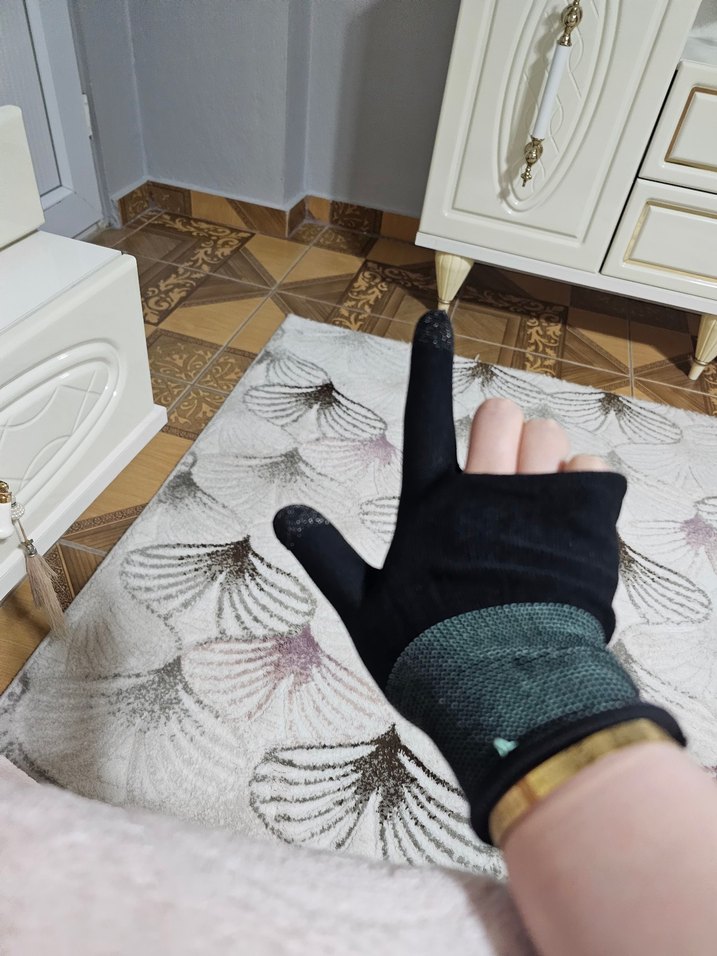 Siyah pupg oyun Eldiveni - Görsel 3