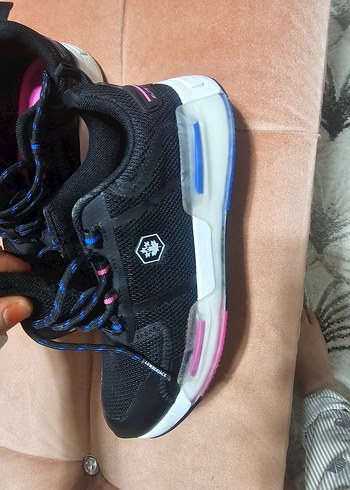 Siyah Kadın Spor Sneaker - Görsel 2