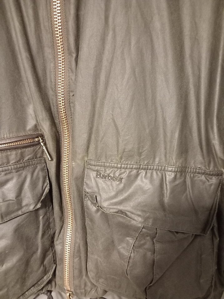 barbour highfield yağlı çeket - Görsel 2