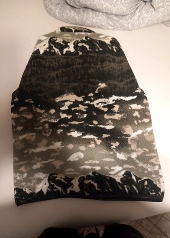 Columbia Gri Kamuflaj Desenli Erkek Polar - Görsel 4