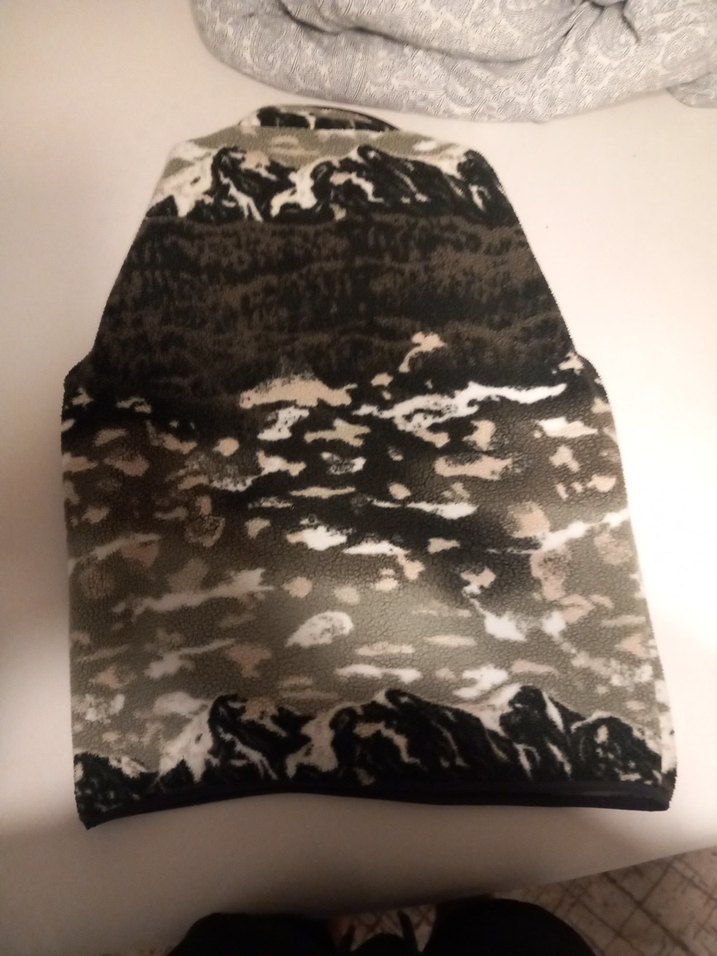 Columbia Gri Kamuflaj Desenli Erkek Polar - Görsel 4