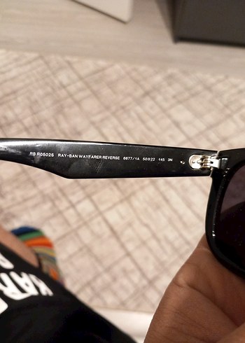 Ray-Ban Siyah r 0502s modeli - Görsel 4