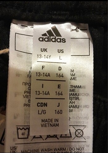 13-14 Yaş Beden Şort