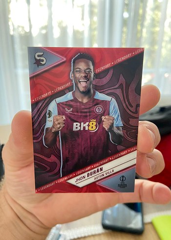 Jhon Durán Aston Villa Futbol Kartı
