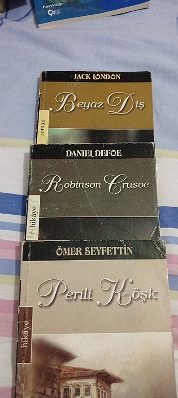 Beyaz diş, Robinson Crusoe, perili köşk