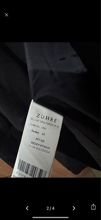 Zühre Blazer ceket takım