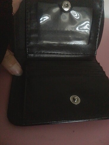 Black pink li cüzdan  - Görsel 6