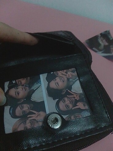 Black pink li cüzdan  - Görsel 10