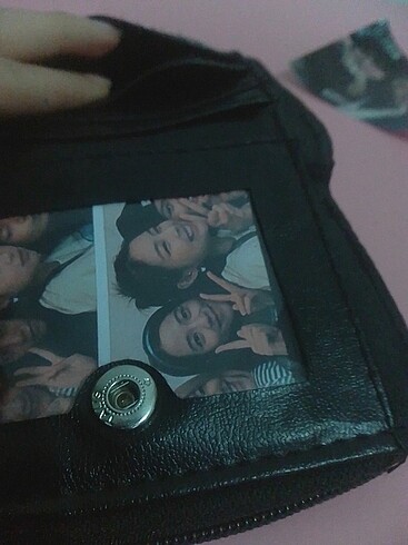 Black pink li cüzdan  - Görsel 11