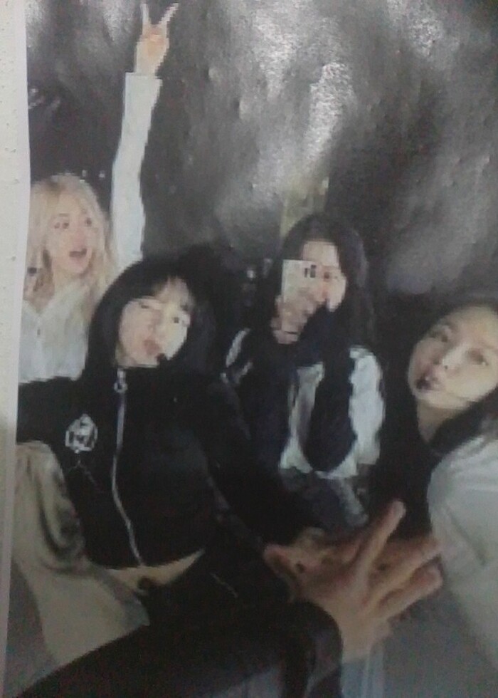 Black pink li cüzdan  - Görsel 4