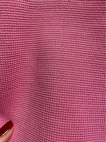 s Beden Pembe askılı crop top