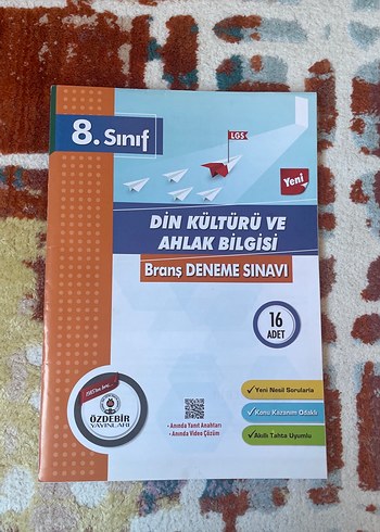 8. Sınıf Din Kültürü ve Ahlak Bilgisi Deneme Sınavı