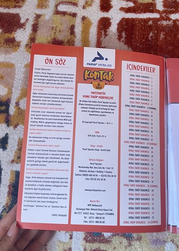  Beden 8. Sınıf Matematik Konu Takip Denemeleri Kitabı