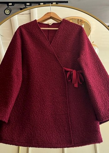 Zara Siyah Kuşaklı Midi Kadın Kimono