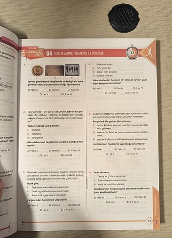  Hız ve renk yayınları tarih soru Bankası 
