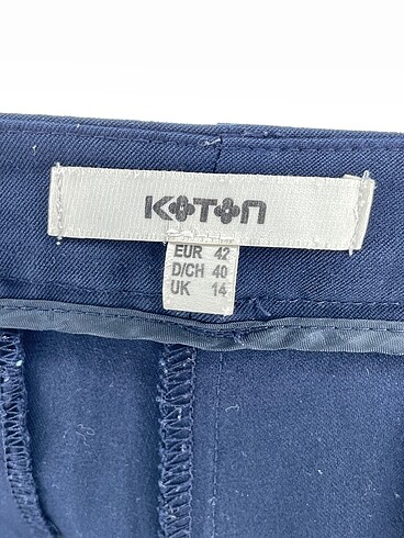 42 Beden lacivert Renk Koton Kumaş Pantolon %70 İndirimli.