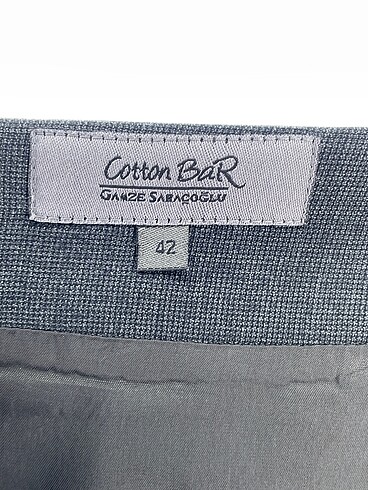 42 Beden çeşitli Renk Cotton Bar Midi Etek %70 İndirimli.