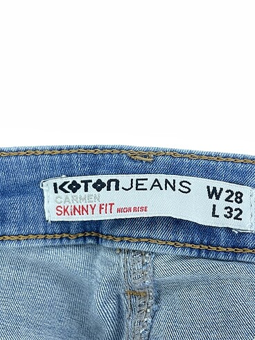 28 Beden mavi Renk Koton Jean / Kot %70 İndirimli.