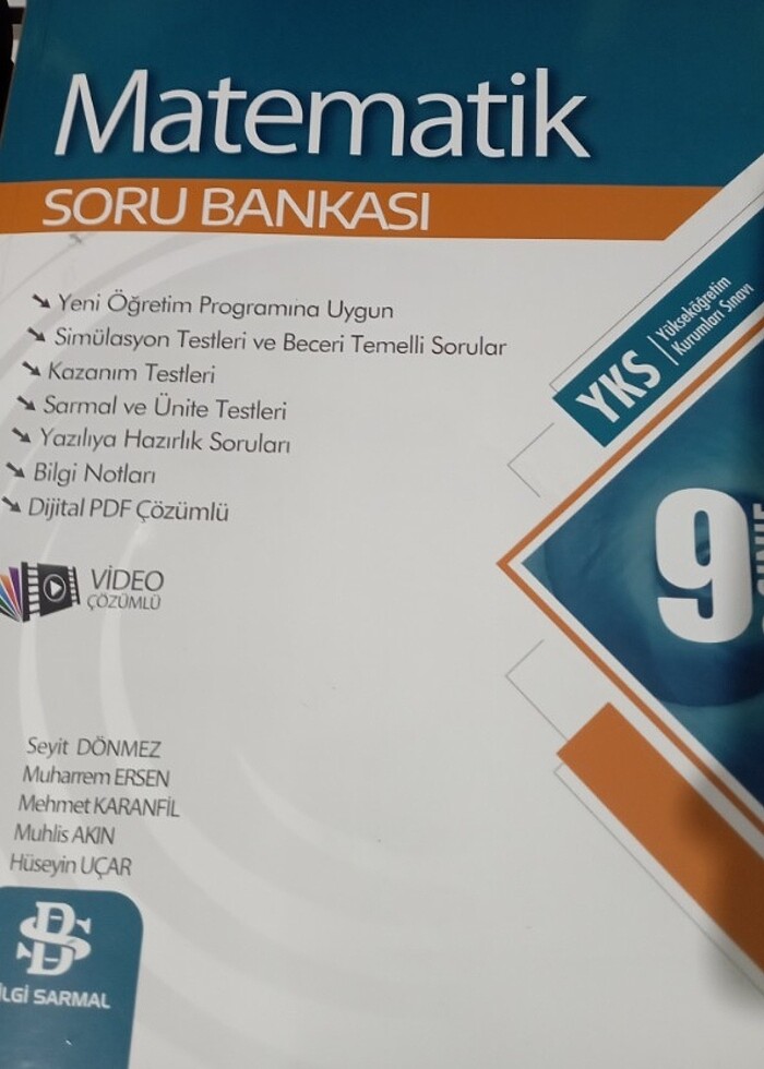 Matematik test kitabı bilgi sarmal - Görsel 2