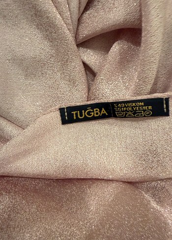 Tuğba marka toz pembe şal - Görsel 2