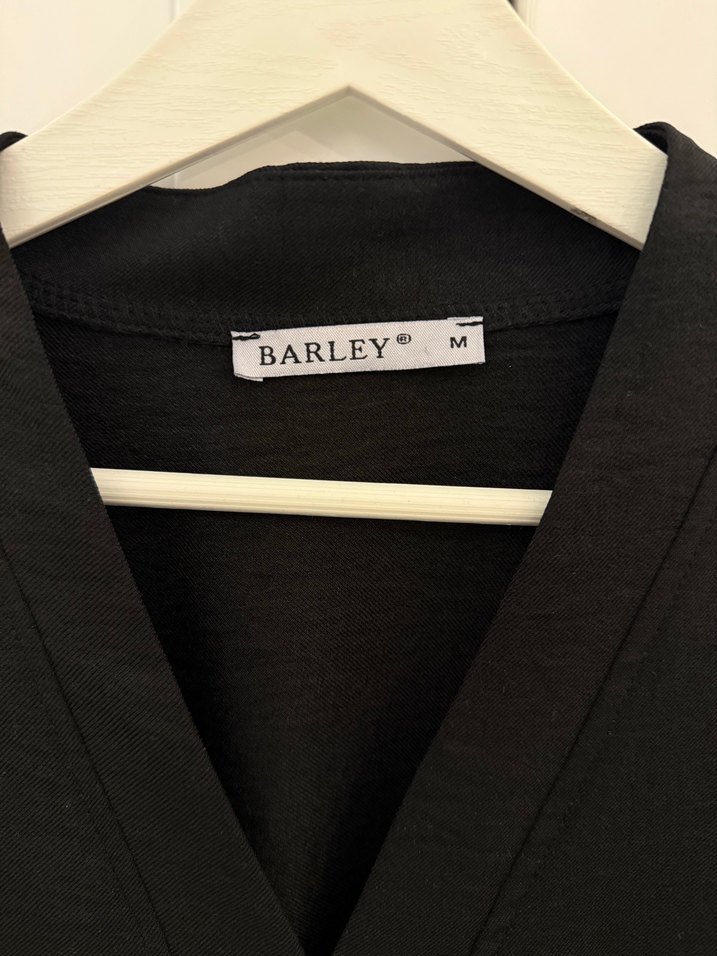 Siyah Uzun Kollu Kadın Elbise - Görsel 4