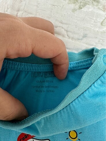 6-9 Ay Beden Bebek tshirt