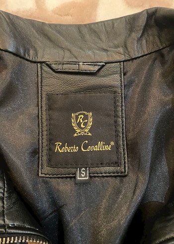 Uzun Kadın Roberto Cavalli gerçek deri ceket - Görsel 2