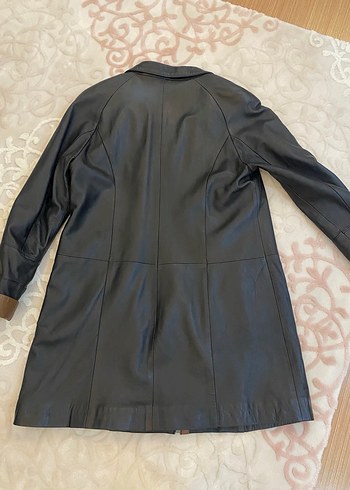 Uzun Kadın Roberto Cavalli gerçek deri ceket - Görsel 6