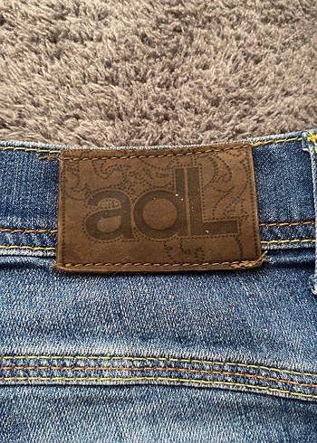 Y2k düşük bel kot şort - Görsel 4