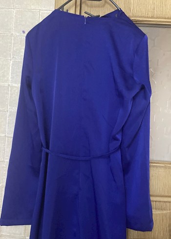 Suud Collection Touche kemerli saten abiye