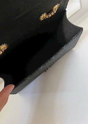 Louis Vuitton Altın Renk Zincir Detaylı Mini çanta