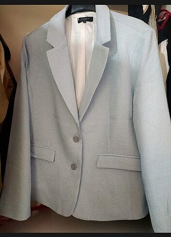 KADIN BLAZER MAVİ CEKET