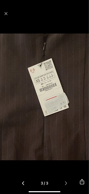 xs Beden zara elbise