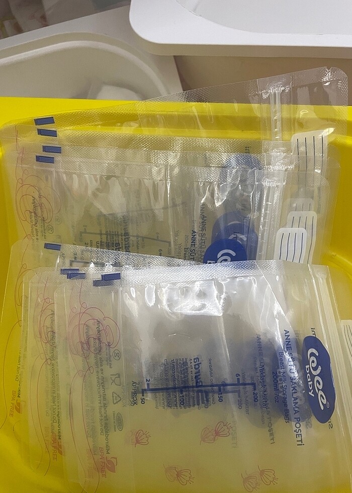 12?li Anne sütü saklama poşeti - Görsel 2