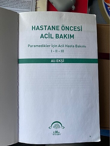  HASTANE ÖNCESİ ACİL BAKİM