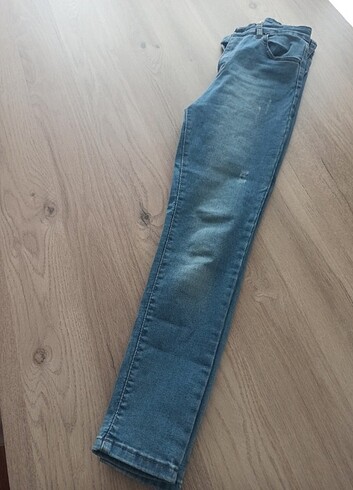 28 Beden mavi Renk Pantolon 