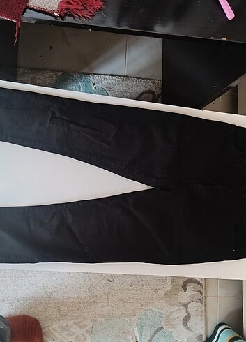 Diğer Siyah düz pantalon