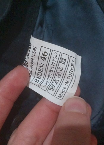 Kadın lacivert Pantolon - Görsel 4