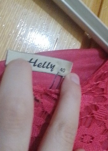 Dantel Detaylı Çiçek Desenli Uzun Elbise tesettür - Görsel 6