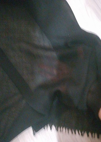 Siyah Kadın Şal - Görsel 2