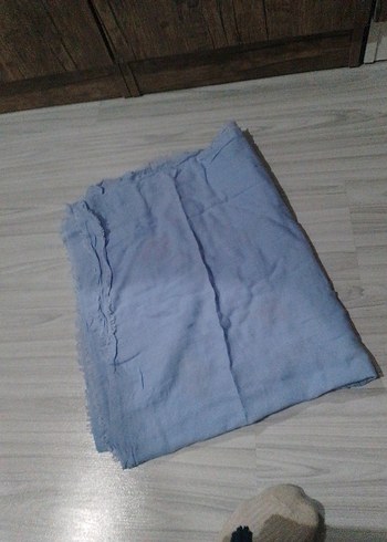 Nakışlı Mavi şal genç Akel marka - Görsel 5