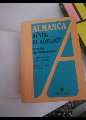 Almanca-Türkçe Büyük El Sözlüğü - Görsel 3