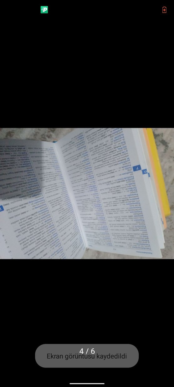 Almanca-Türkçe Büyük El Sözlüğü - Görsel 4