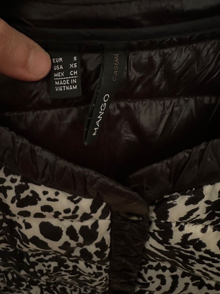 Kadın Siyah Zebra Desenli Kürk Detaylı Kısa Ceket - Görsel 3