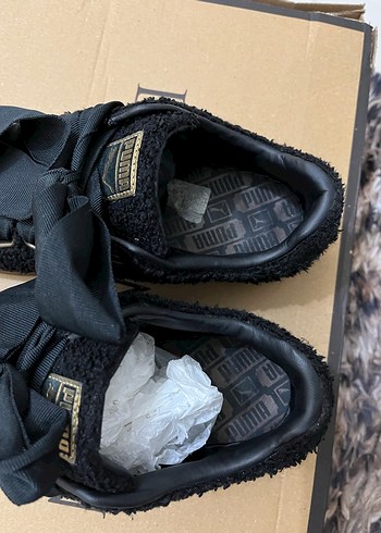 Puma Siyah peluş Kadın Spor Ayakkabı - Görsel 7