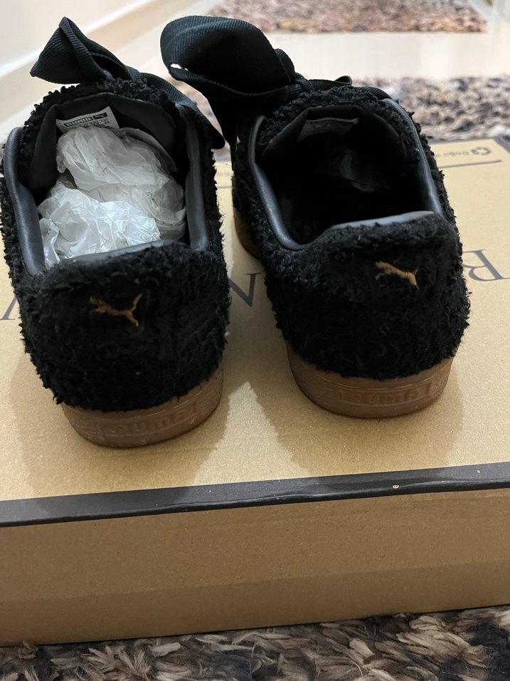 Puma Siyah peluş Kadın Spor Ayakkabı - Görsel 5